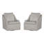 Ensemble de deux chaises pivotantes Armand-1375828917
