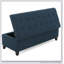 Banc rembourré avec repose-pieds avec beaucoup d'espace et un coussin bouclé confortable, pouvant supporter 300 lb pour une utilisation polyvalente-856861417-856861418
