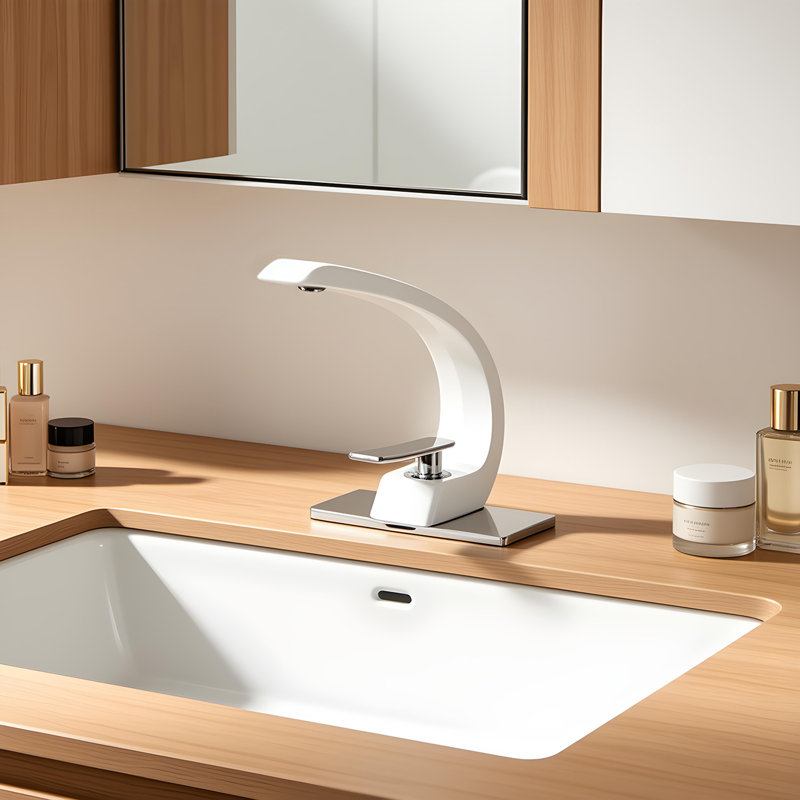 Single-Hole Single-Handle Bathroom Faucet