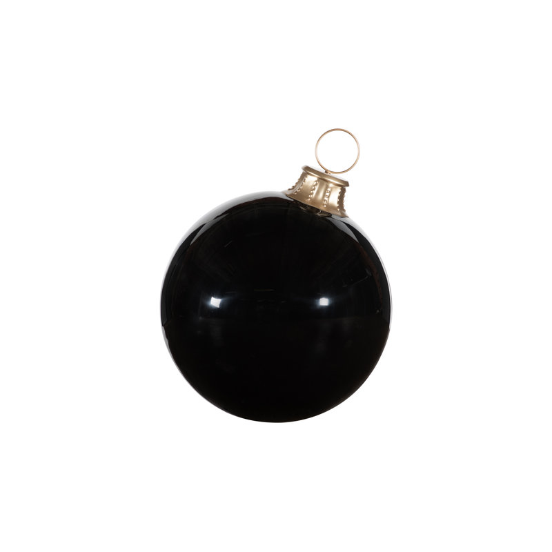 Christmas Ball Ornament, Black