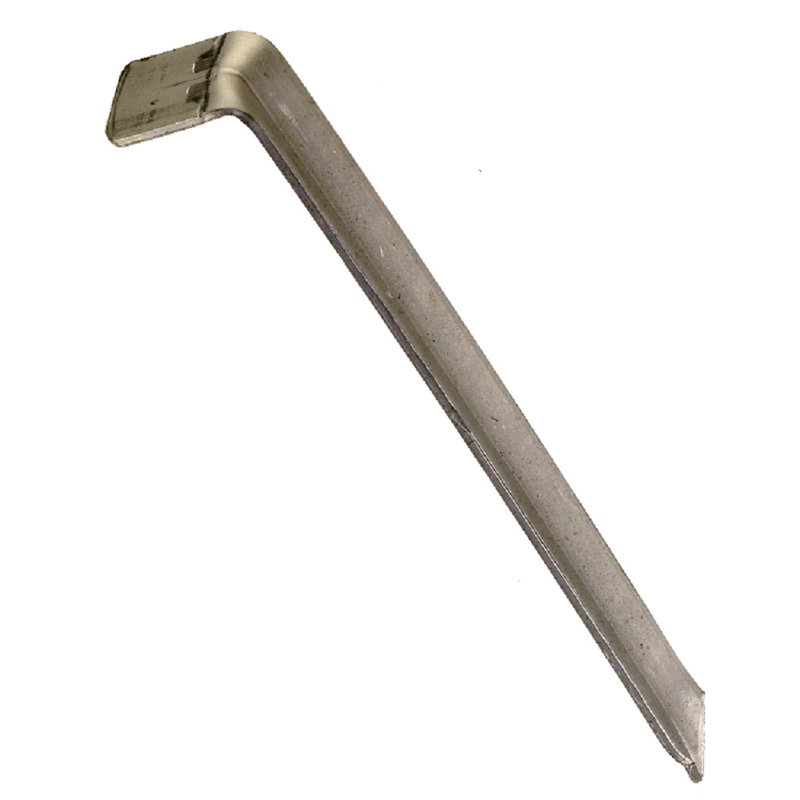 Heavy Duty 9-inch Metallic Steel Landscape Stakes (Set of 6)