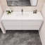 Ensemble de meuble-lavabo simple mural 60 po Azden-1940812938