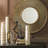 Amber/Grey Glass Table Vase-57567997