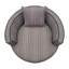 Chaise pivotante