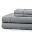 Ensemble de draps en coton 4 pièces avec taies d'oreiller en coton percale uni standard 4 pièces Marina-2062471983-2103426406