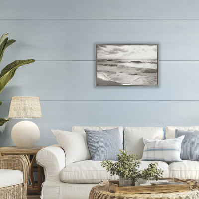 Cadre flottant Beach View Reverie, design par Decent Exposures