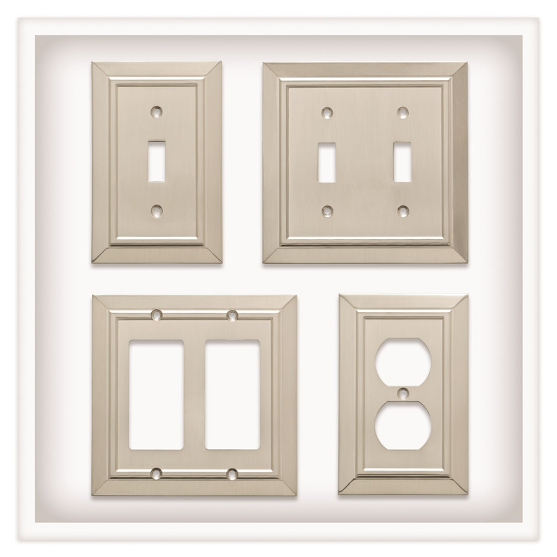 Classic Architecture 1-Gang Toggle Light Switch Wall Plate