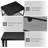 Kynslee 40cm H x 48cm W Utility Cart with Wheels