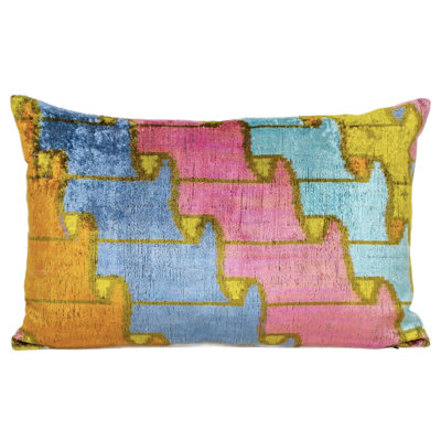 Ritz Velvet Lumbar Pillow Cover & Insert