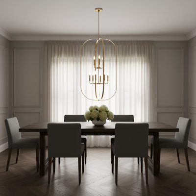 Loretto Nine Light Chandelier from Generation Lighting 
