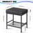Square Leather Stool-1010559467