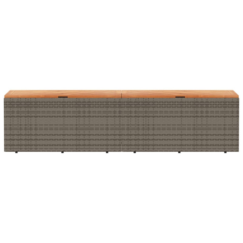 Latitude Run Jalen 220cm W Deck Box, Grey