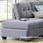 Recio 104" Wide Reversible Corner Sectional with Ottoman-1838757278