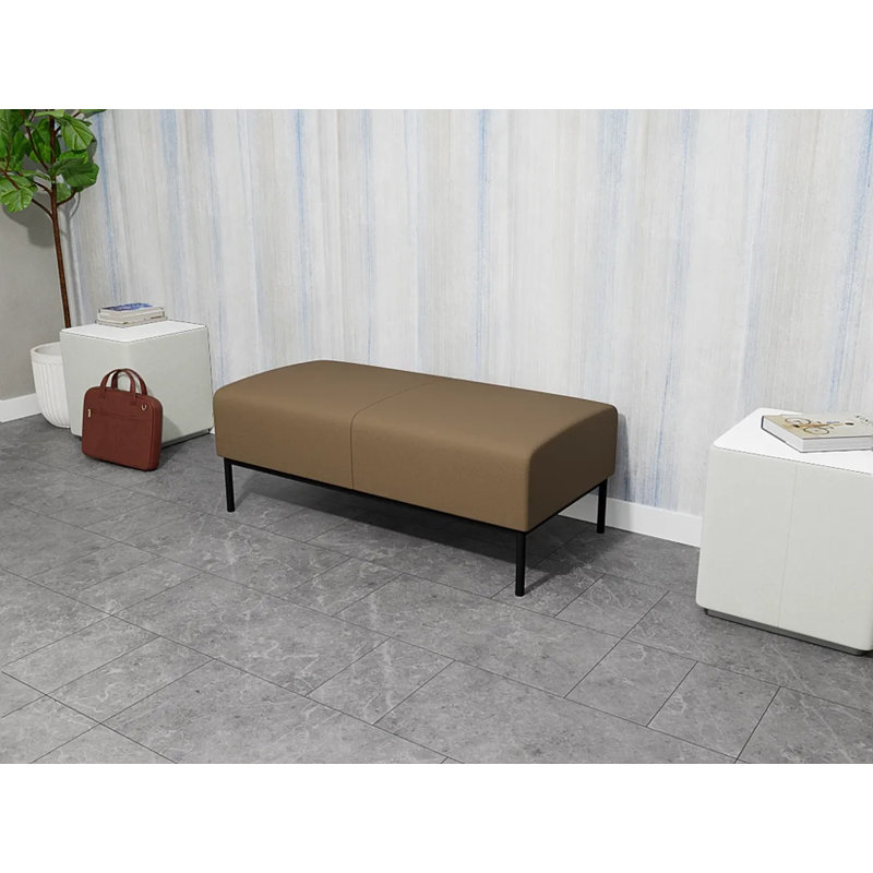 Banc de réception Darsey, Patriot Plus taupe, Noir