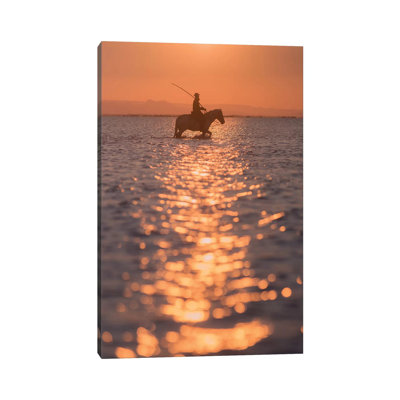 White Angels of Camargue XXV 1 Piece Wrapped Canvas Wall Art