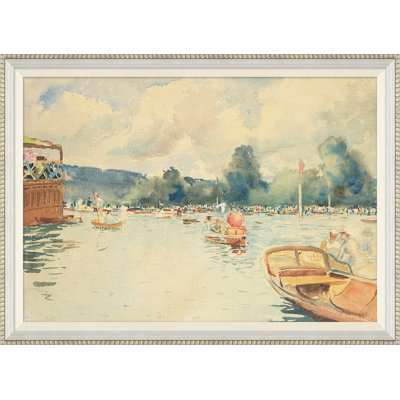The Regatta par Curtis - reproduction de cadre photo simple
