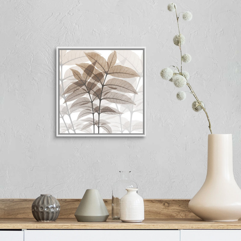 "Eternal Desert 2" par Albert Koetsier, reproduction d’art sur toile, Cadre blanc, H 14 po x l 14 po x P 1,75 po