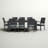 Fionnula 8-Person Rectangular Patio Dining Set with Sunbrella Cushions-830243439