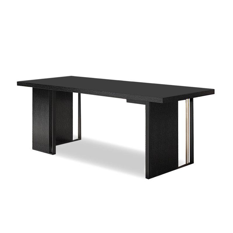 Italian Minimalist Office Desk, 29.53" H x 55.12" W x 27.56" D