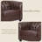 Fairport Faux Leather Chesterfield Chair-1690587207