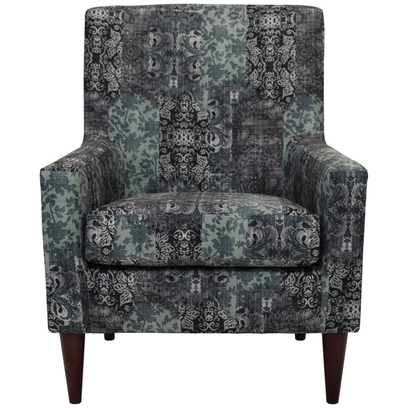 Roudebush Upholstered Armchair, Slate