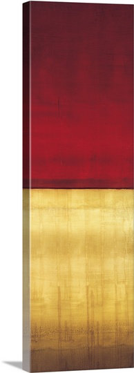 « panel ii » par randy hibberd,, reproduction d’art sur toile Color, H 36 po x l 12 po x P 1,25 po