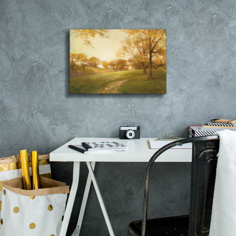 Toile épique «Midas Touch» par Julia Purinton, H 12 po x l 18 po x P 0,75 po