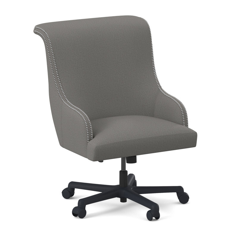 Madison Executive Chair, Pewter Small, Kinsley Sky