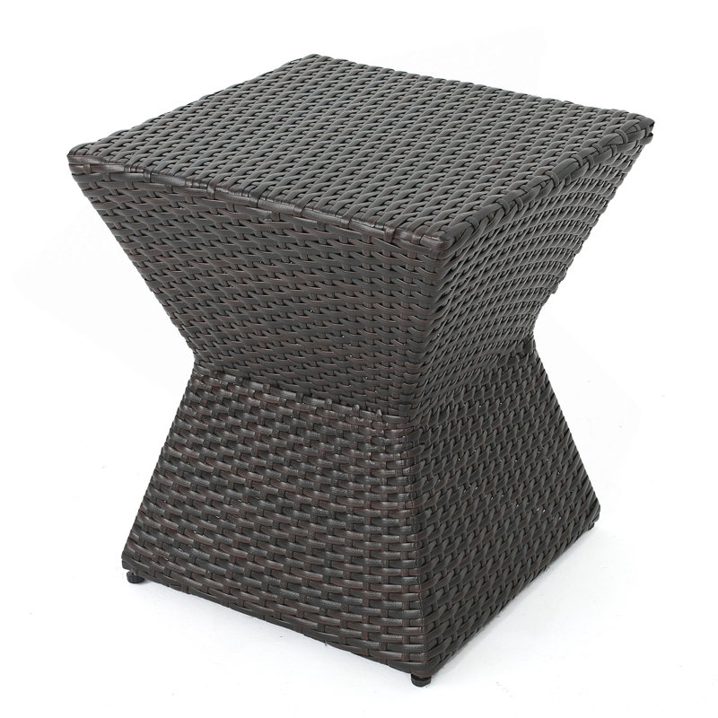 16 Outdoor Wicker End Table