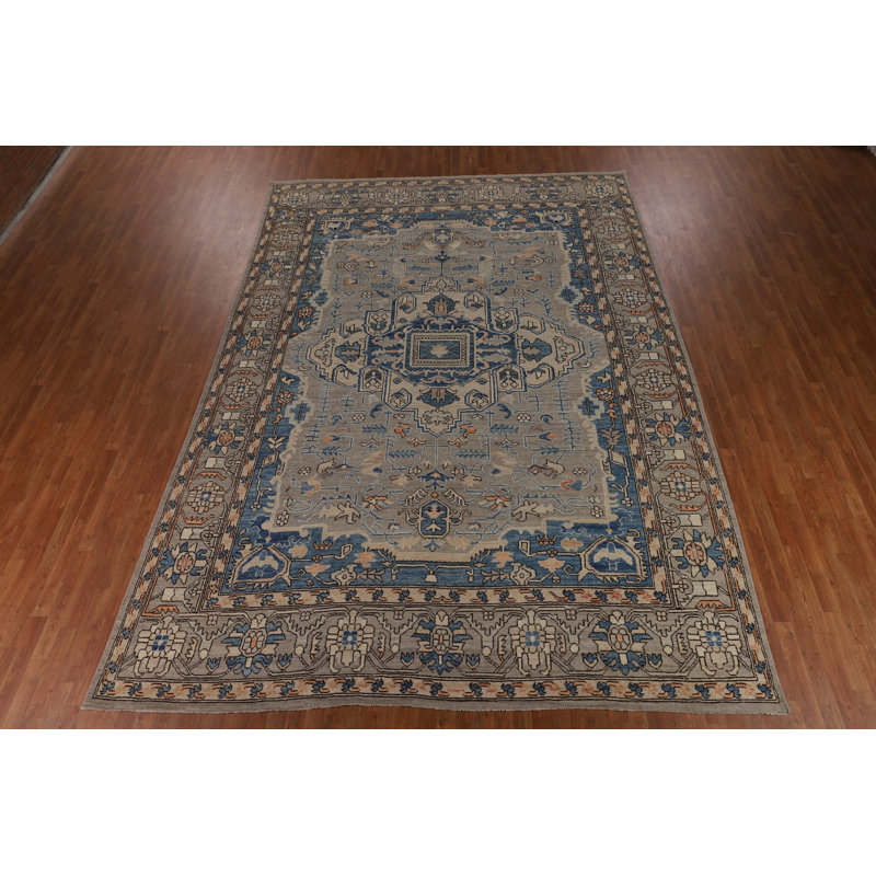 Vegetable Dye Oushak Turkish Large Rug 10x14