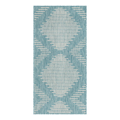 Striped Indoor / Outdoor Rug
