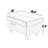 Modern Faux Leather Ottoman With Storage Space For Sofas-220886562