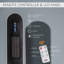 HOMCOM 1200 Watt 6824 BTU Electric Tower Space Heater with Adjustable Thermostat and with Digital Display