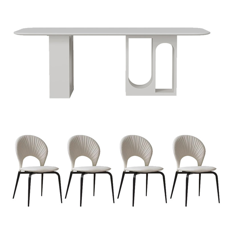 Ensemble de table de salle à manger Superior, H 29,53 po x L 70,87 po x l 35,43 po