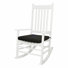 Emjay Wood Outdoor Rocker Chair With Cushion Set