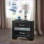Table de chevet 3 tiroirs Contemporary