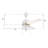 Chrislaine 52'' Ceiling Fan with LED Lights