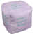 Mauve / bleu sarcelle contrastant