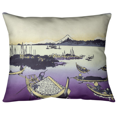 Coussin lombaire de l'île de Tsukuda dans la province de Musashi