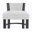Ensemble de 2 chaises à hauteur de comptoir Brandon, 24 po, tissu d'ameublement blanc-1716669008