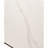 White Ceramic Tile Top Dining Table With Metal Legs, Rectangular 56.63" H Porcelain Mid Century Style
