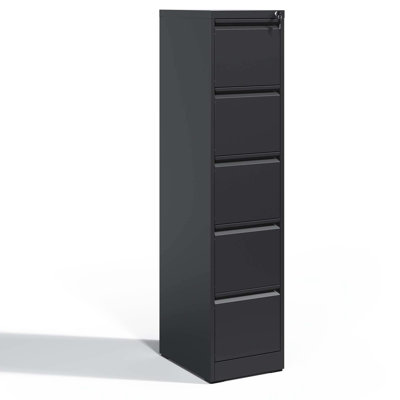 14.99 " Wide 5 Vertical Filing Cabinet
