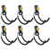 6 Piece Slatwall Hooks