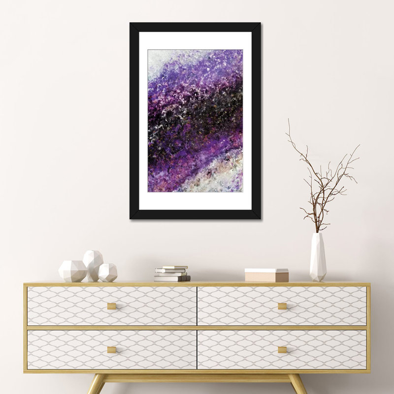 « Beyond Far » par vinn Wong, reproduction d’art sur toile tendue, H 24 po x l 16 po x P 1 po, Papier d'art encadré noir