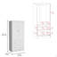 Armoire 2 portes et 2 tiroirs Taly - blanc-2029668992