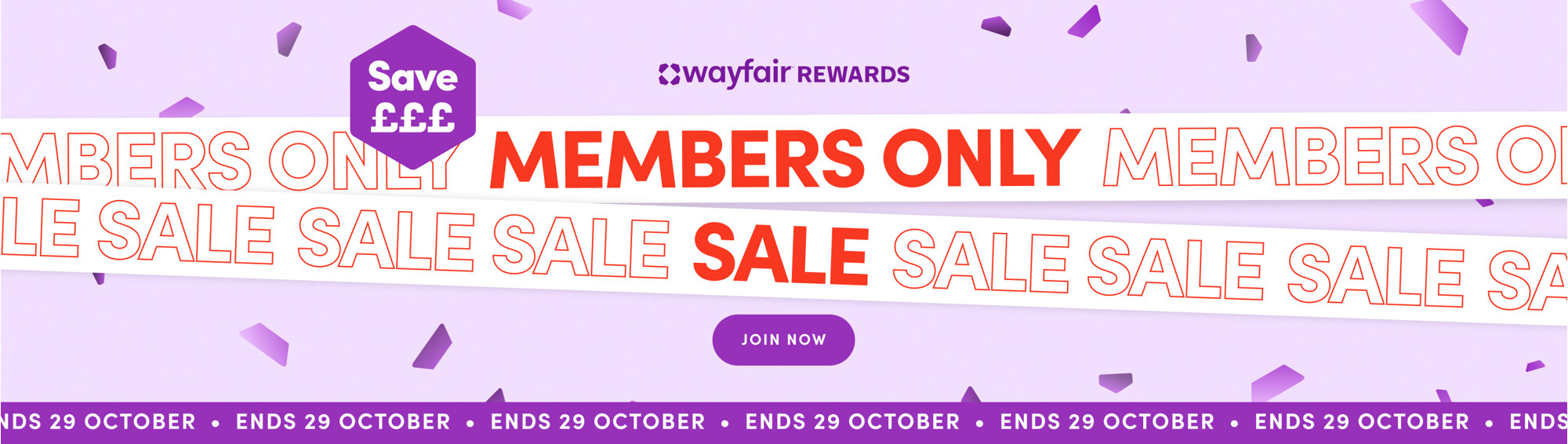 Wayfair Rewards: Join Now to shop Members Only Sale.