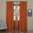 Aaditya Textured Faux Linen Grommet Room Darkening Curtains (1 Panel)-1547706274-1482488663
