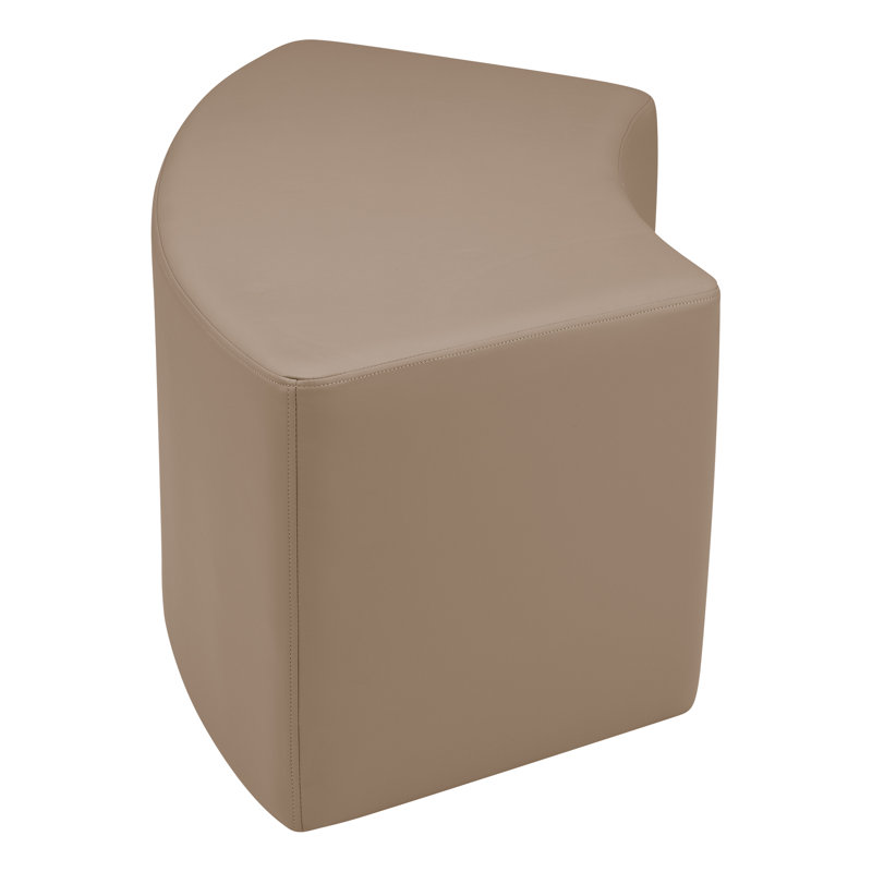 Tabouret S-Curve structuré en savoir plus, Taupe hachuré