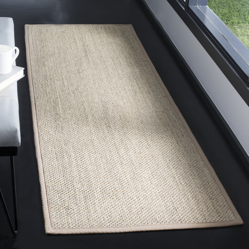 Tapis en jute / sisal Kiki, Tapis de couloir 2 pi 6 po x 10 pi