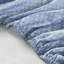 Literie florale aquarelle - très grand, microfibre douce, édredon pour lit simple 14 po et imprimé bleu